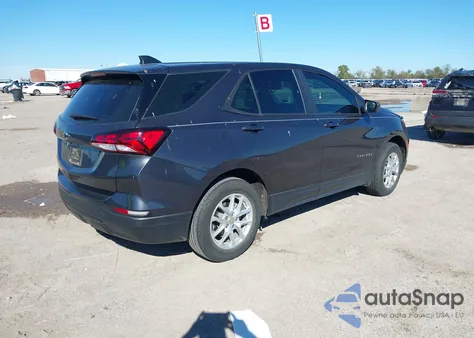 2022 Chevrolet Equinox Fwd Ls z USA, uszkodzony, nr VIN 3GNAXHEV3NS206679